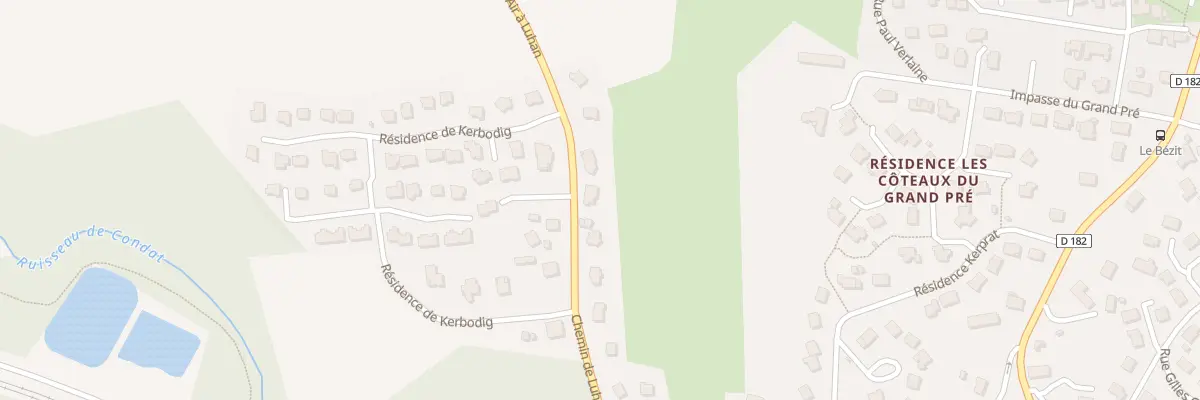Plan du 18 Kerbodig à Saint-Nolff