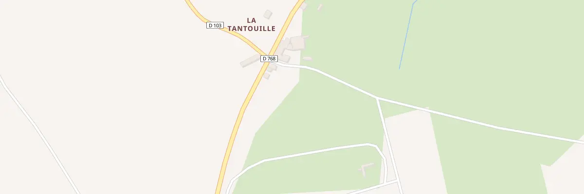 Plan du 8 La Tantouille à Plémy