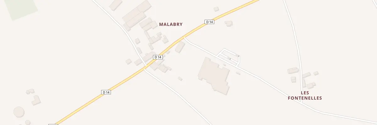 Plan du 11 Malabry à La Prénessaye
