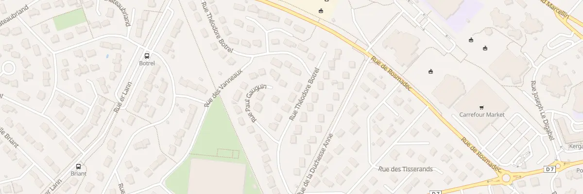 Plan du 7 Rue Théodore Botrel à Theix-Noyalo