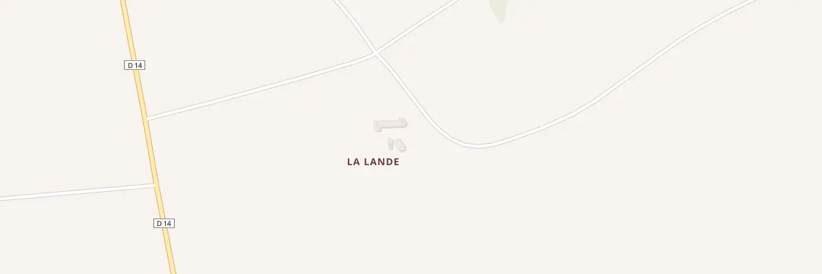 Plan du 9 La Lande à La Prénessaye