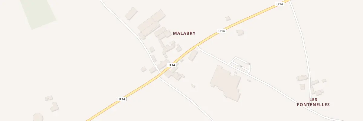 Plan du 5195 Malabry à La Prénessaye