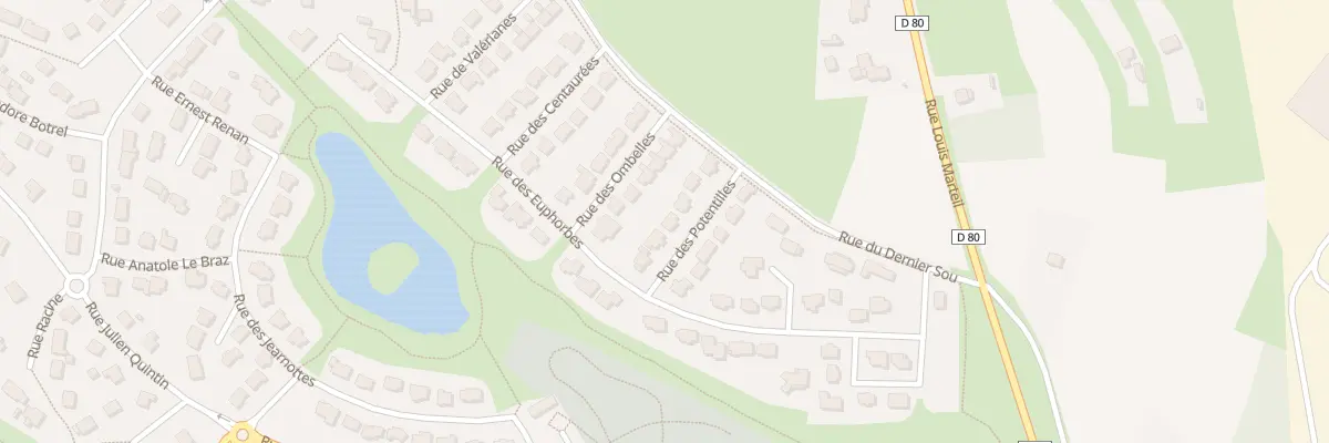 Plan du 7 Rue des Potentilles à Yffiniac