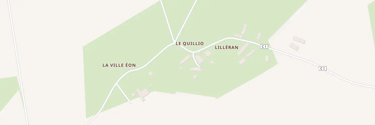 Plan du 5117 Le Quillio à Guéhenno