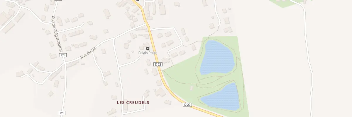 Plan du 9 Lotissement de Fromelin à Plouguenast-Langast