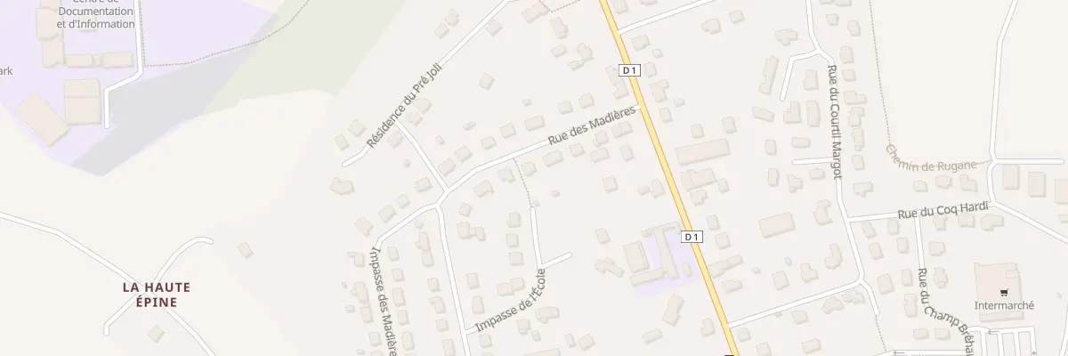 Plan du 5 Rue des Madières à Quessoy