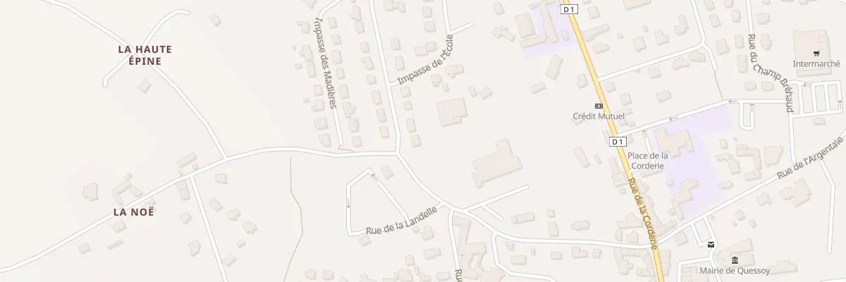 Plan du 27 Rue des Madières à Quessoy