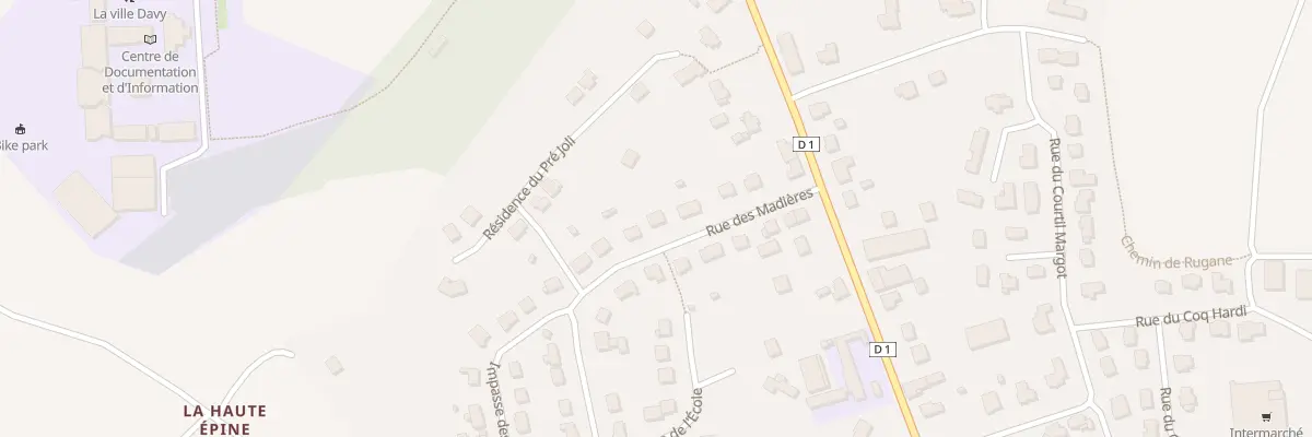 Plan du 4 Rue des Madières à Quessoy
