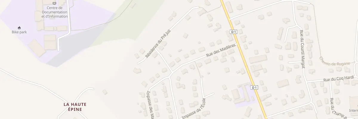 Plan du 8 Rue des Madières à Quessoy