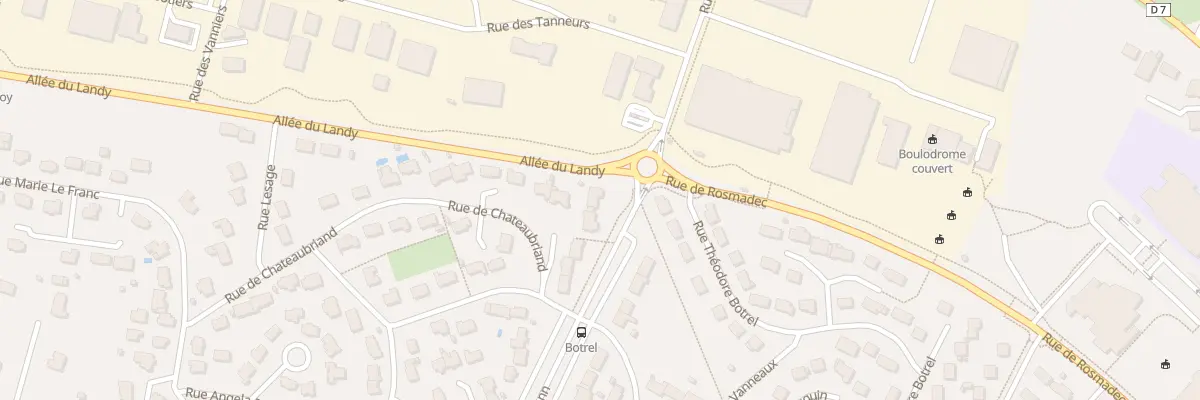 Plan du 10 Rue de Chateaubriand à Theix-Noyalo