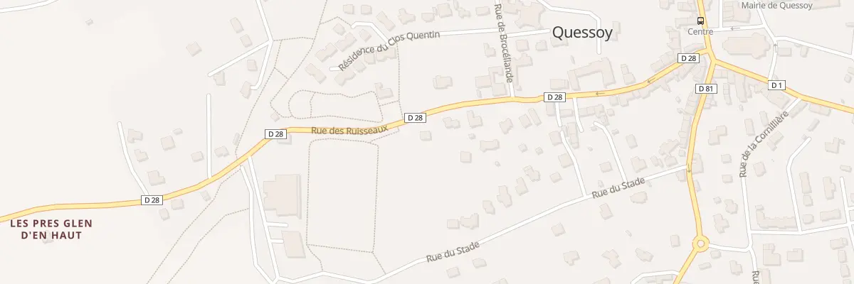 Plan du 19 Rue des Ruisseaux à Quessoy
