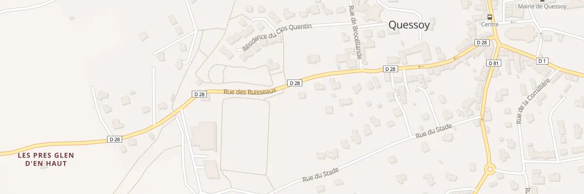 Plan du 5B Rue du Stade à Quessoy
