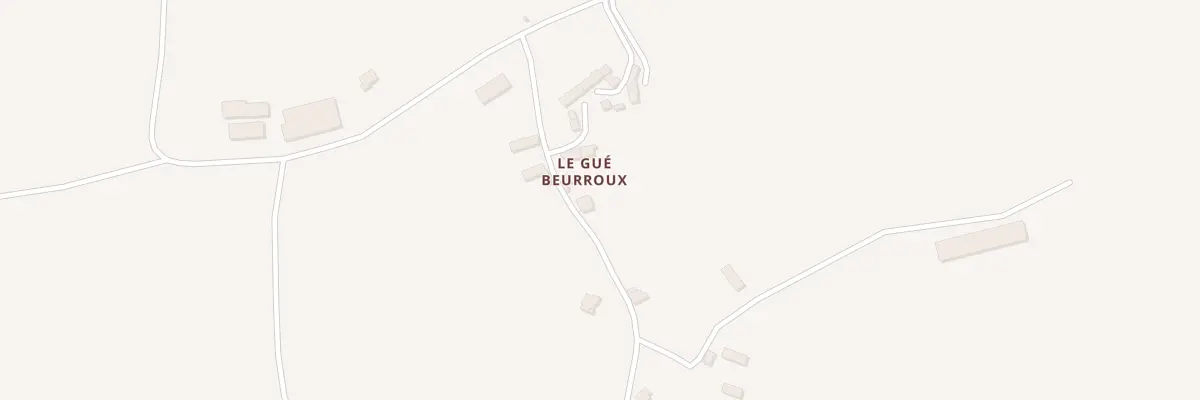 Plan du 10A Le Gué Beurroux à Plémy