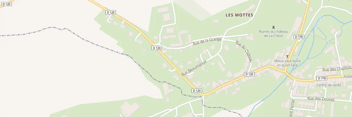Plan du 32 Rue de Rohan à La Chèze