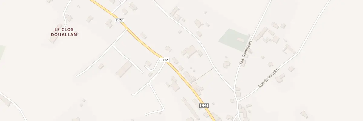 Plan du 20 Rue de la Mairie Langast à Plouguenast-Langast