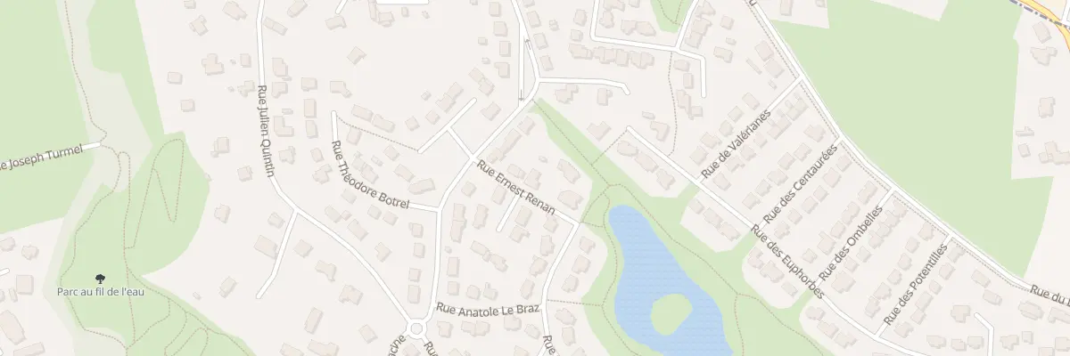 Plan du 3 Rue Ernest Renan à Yffiniac