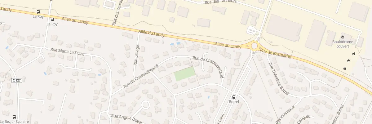 Plan du 9 Rue de Chateaubriand à Theix-Noyalo