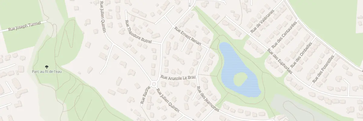 Plan du 8 Rue Ernest Renan à Yffiniac