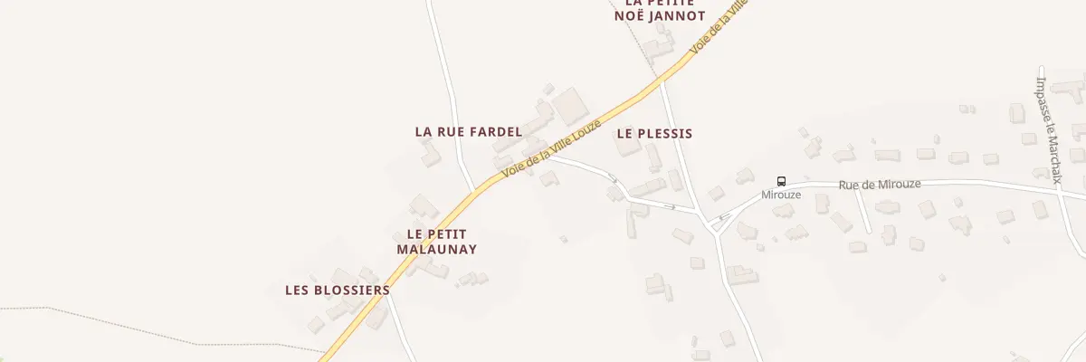 Plan du 1 Rue des Blossiers à Yffiniac