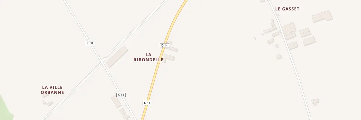 Plan du 5505 La Ribondelle à La Prénessaye