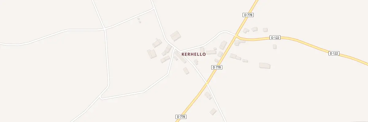Plan du 5017 Kerello à Billio