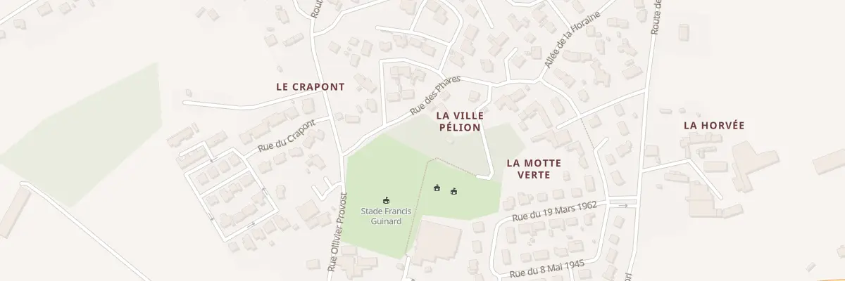 Plan du 2 Rue des Phares à Hillion