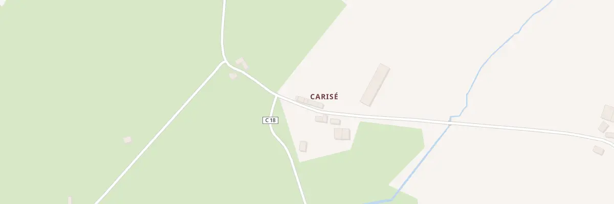 Plan du 5100 Carisé à Guéhenno