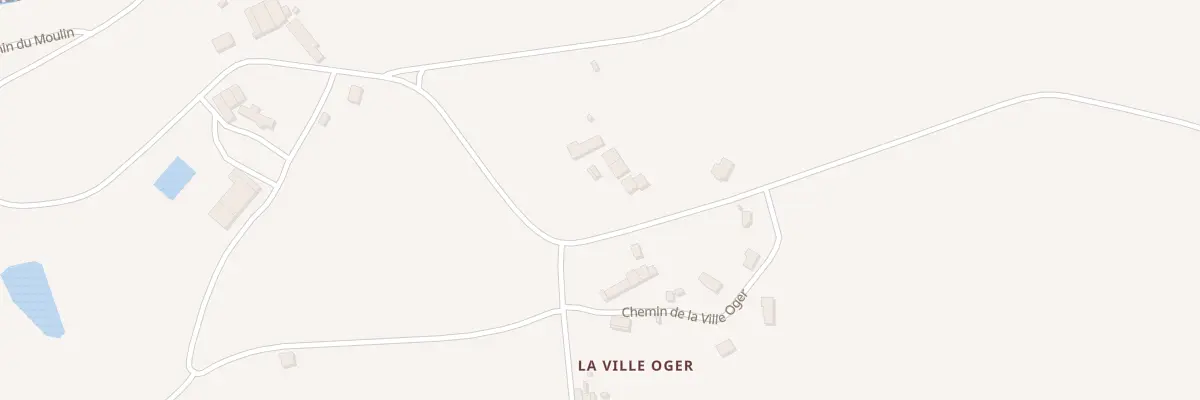 Plan du 5171 La Ville Oger à Lantillac