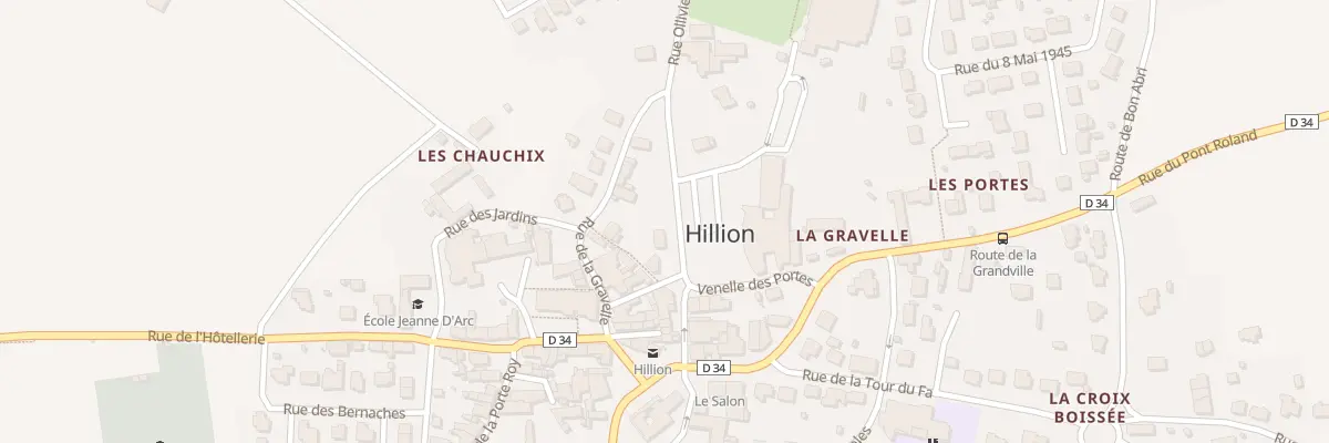 Plan du 5T Rue Olivier Provost à Hillion