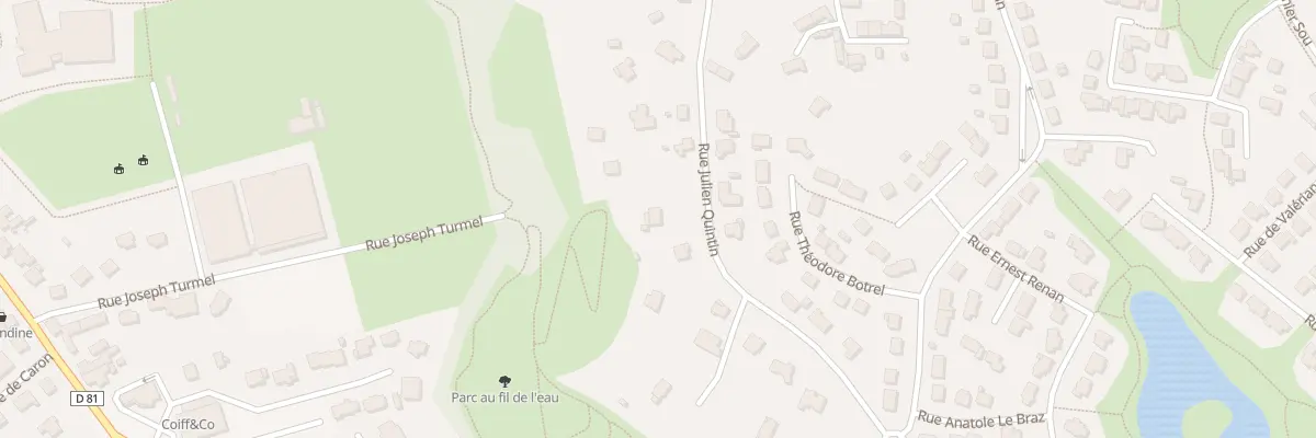 Plan du 20 Rue Julien Quintin à Yffiniac