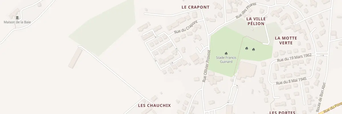 Plan du 5 Rue des Dunes à Hillion