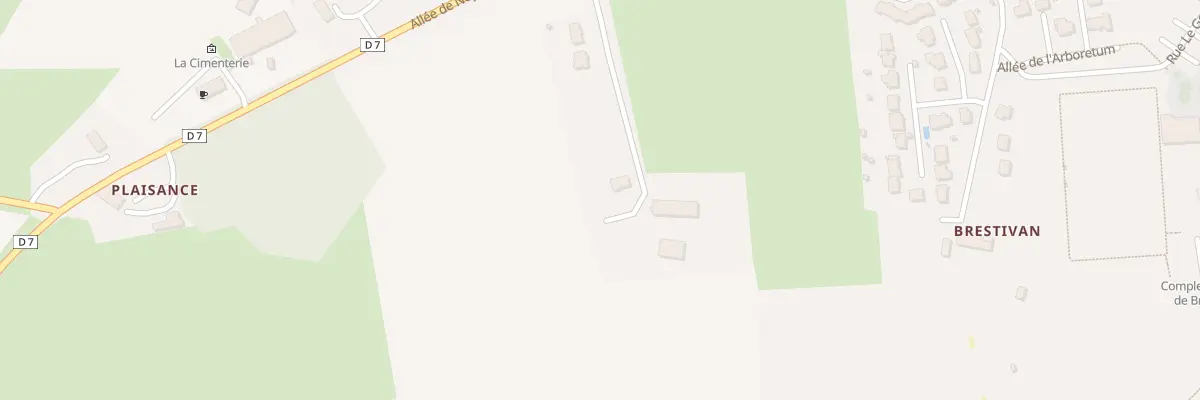 Plan du 20 Lot de Brestivan à Theix-Noyalo