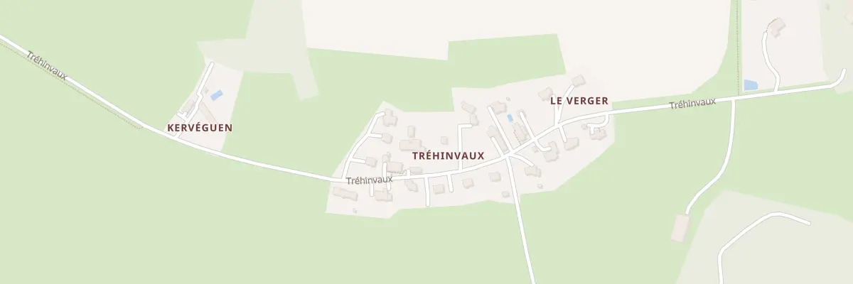 Plan du 5560A Tréhinvaux à Theix-Noyalo