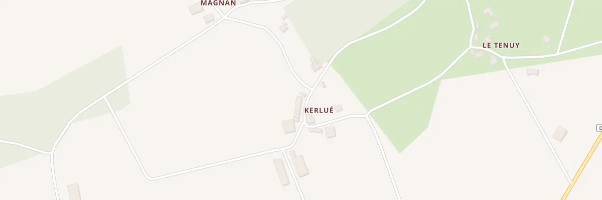 Plan du 5011 Kerlué à Billio