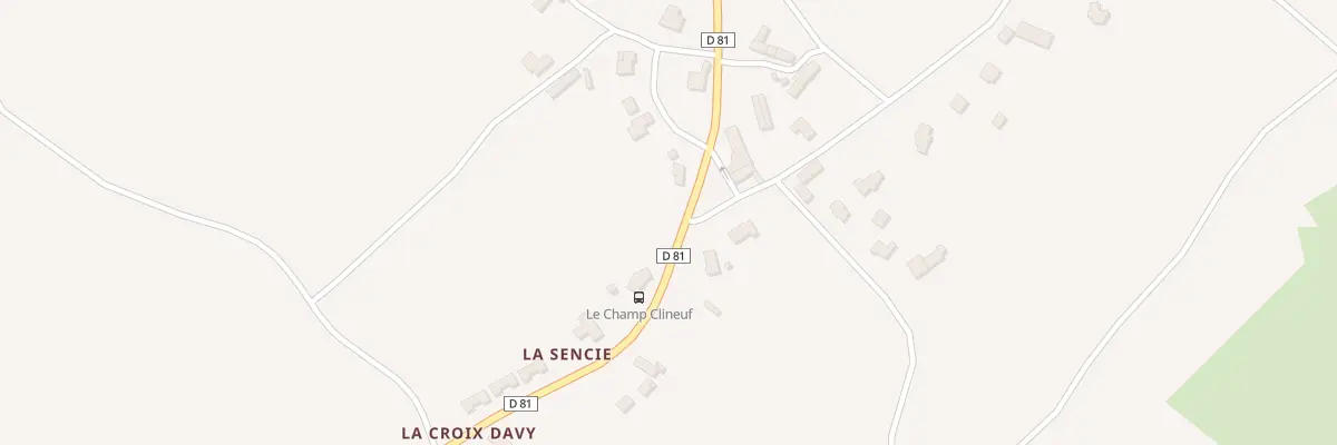 Plan du 37 Le Champ Clineuf à Hénon