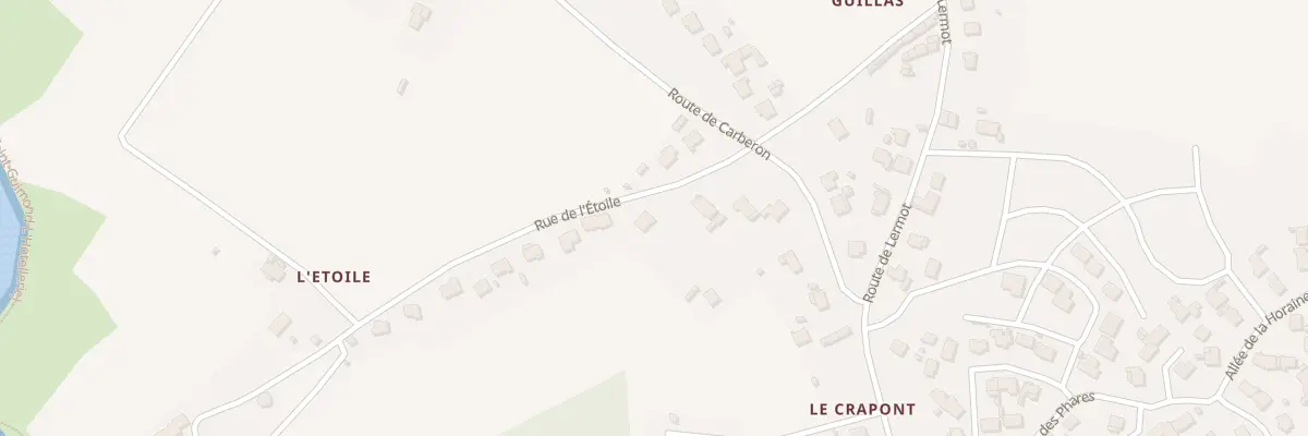 Plan du 1 Rue de l’Etoile à Hillion