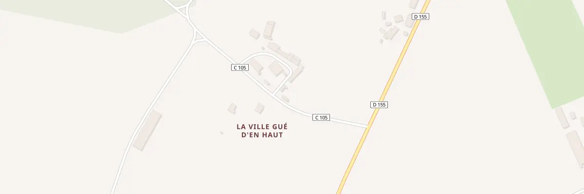 Plan du 5044 La Ville Gué d’En Haut à Lantillac