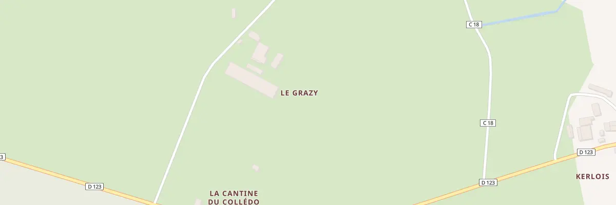 Plan du 5082 Le Grazy à Guéhenno