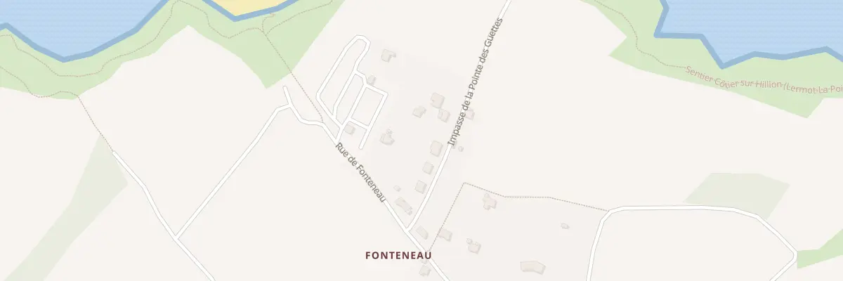 Plan du 7 Imp de la Pointe des Guettes à Hillion