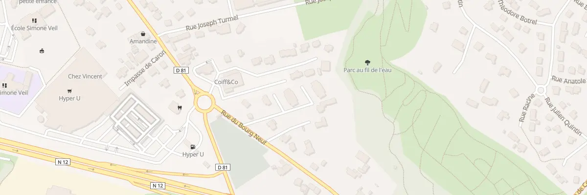 Plan du 3B Rue du Bourg Neuf à Yffiniac