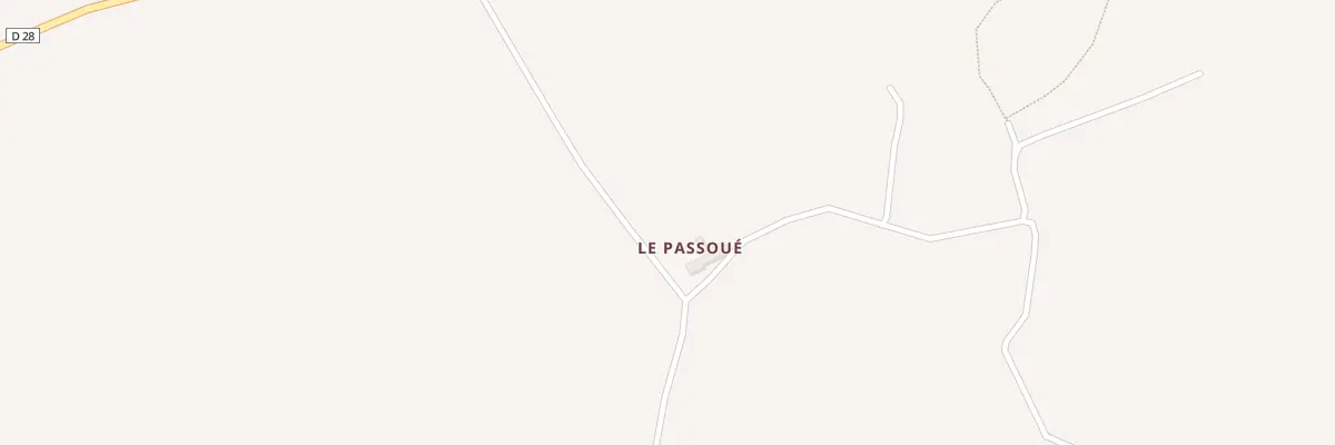 Plan du 3 Le Passoué à Quessoy