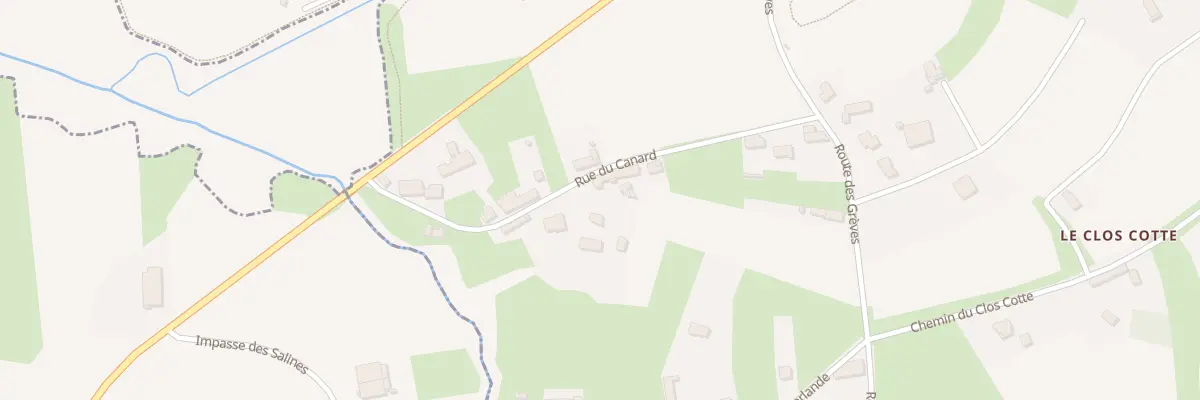 Plan du 11 Rue du Canard à Hillion