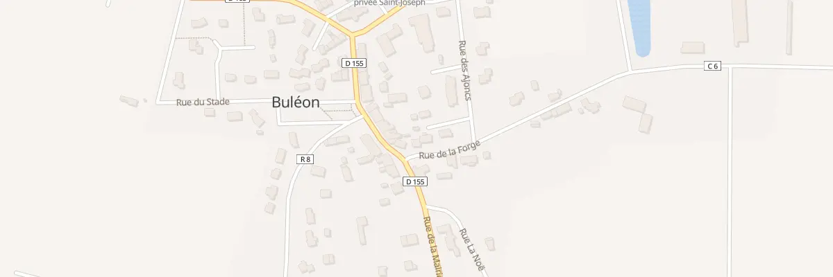 Plan du 1 Rue de la Forge à Buléon