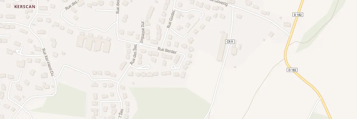 Plan du 14 Rue de Berder à Monterblanc