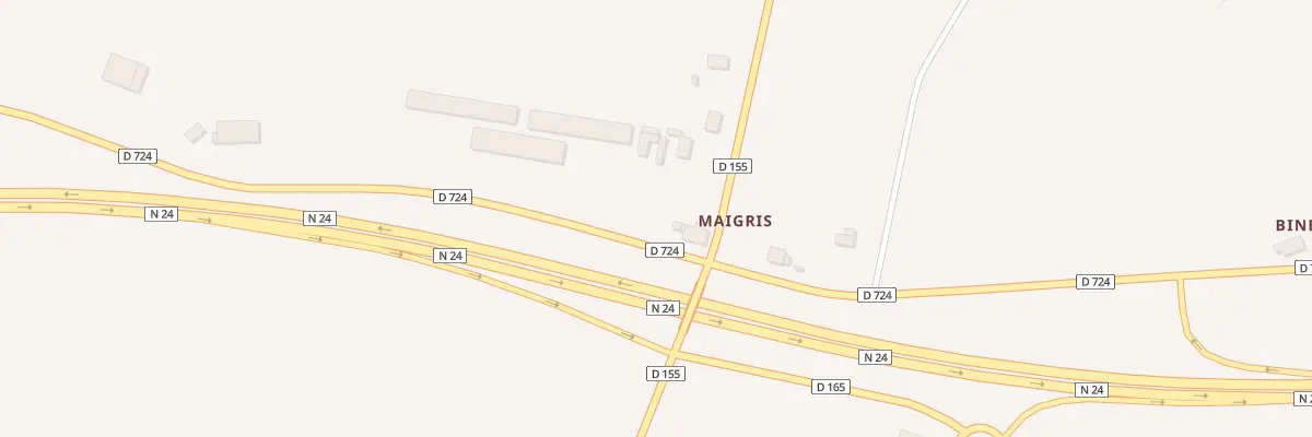 Plan du 5033 Maigris à Buléon