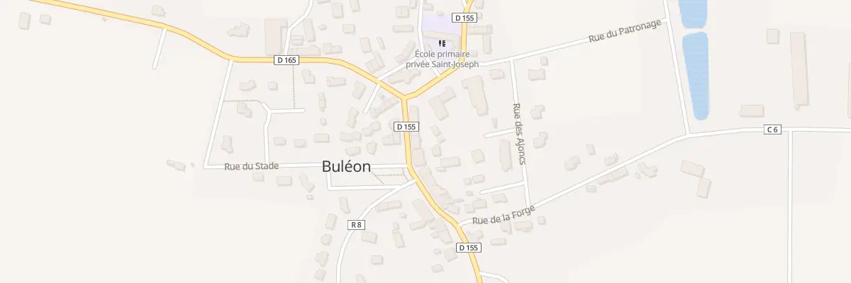 Plan du 14 Rue Georges Grignon à Buléon
