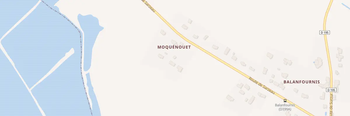 Plan du 5007 Moquenouet au Tour-du-Parc