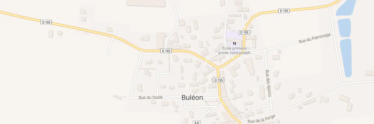 Plan du 1 Rue du Château à Buléon