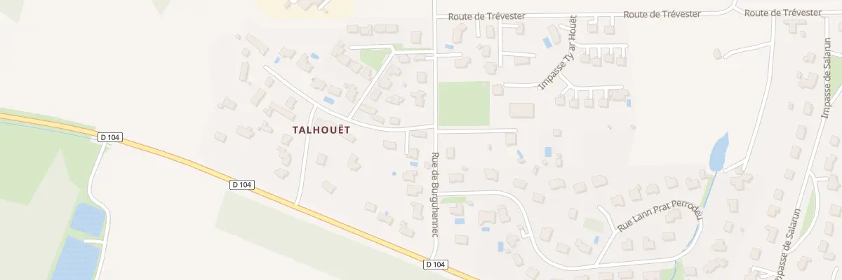 Plan du 16 Rue de Talhouët à Theix-Noyalo