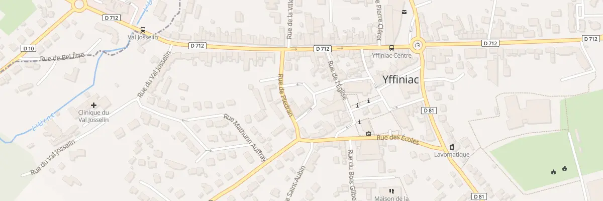 Plan du 6 Rue Ste Anne à Yffiniac